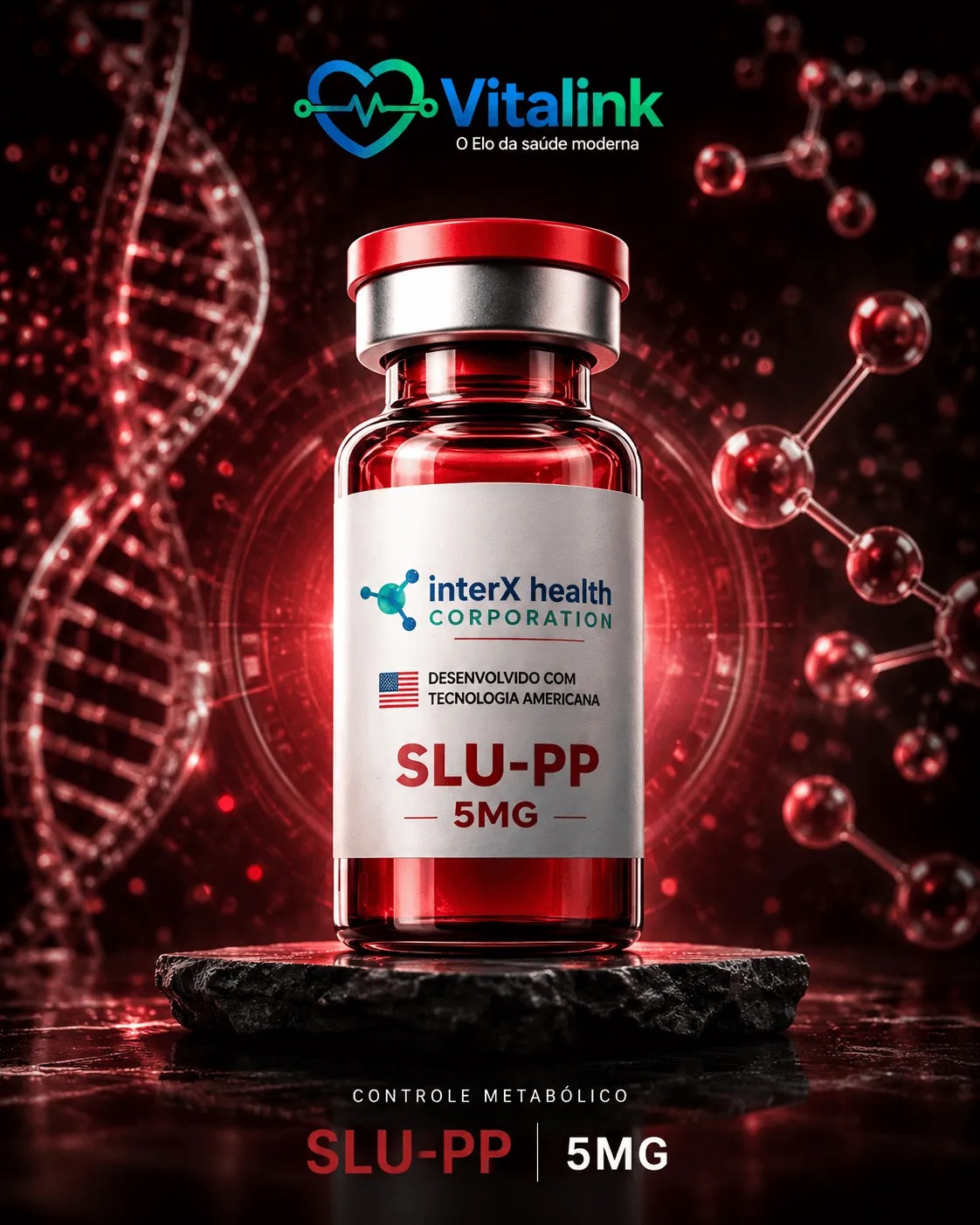 SLU-PP 5 mg — peptídeo premium da Vitalink